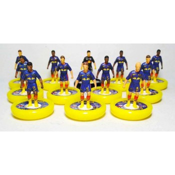 Subbuteo Andrew Table Soccer RB Leipzig 2020-21 away kit on WSB Professional bases